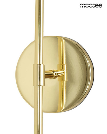 MOOSEE lampa ścienna IMPERIO złota