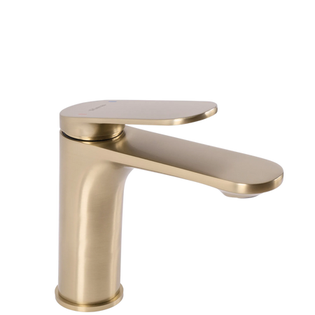 BATERIA UMYWALKOWA MARCO ZŁOTA SZCZOTKOWANA NISKA