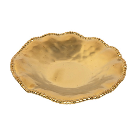 KARE komplet 2 półmisków BELL 36 cm       złoty