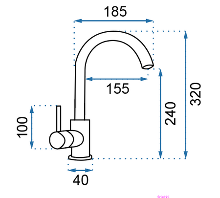 BATERIA KUCHENNA TALISA ZŁOTA