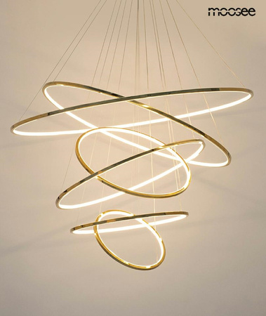MOOSEE lampa wisząca RING SLIM XL złota
