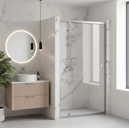 DRZWI PRYSZNICOWE PRIMO SWING CHROM 80