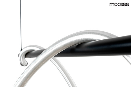 MOOSEE lampa wisząca SERPIENTE 120  czarna