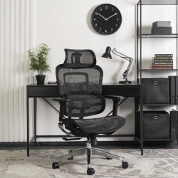 Fotel Obrotowy NINO Czarny