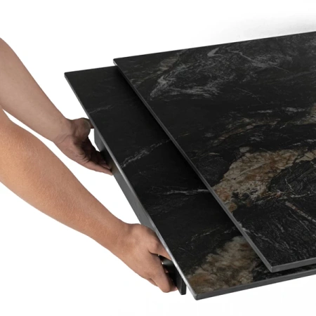 Stół IBIZA 160-240 cm Czarny