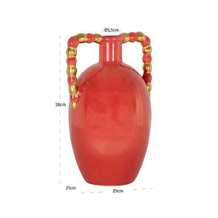 RICHMOND wazon DAVITA S pomarańczowy