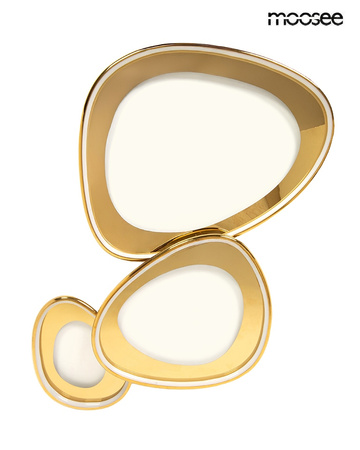 MOOSEE lampa sufitowa / plafon CELL 3     złota