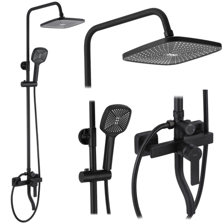 ZESTAW NATRYSKOWY MY2021-77B ARGUS CZARNY