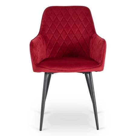 Krzesło BRESSO Bordowe