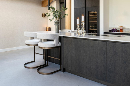 RICHMOND krzesło barowe ELLIS beżowe