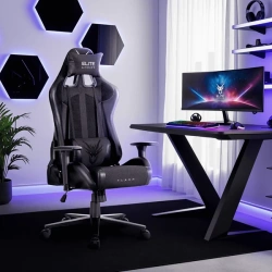 Fotel Obrotowy FLASH Czarny