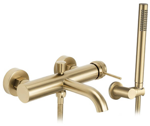 BATERIA WANNOWA LUNGO GRIP ZŁOTA SZCZOTKOWANA