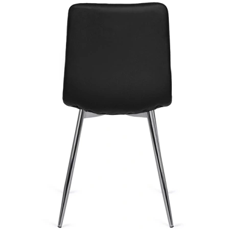 Krzesło ENZO Czarne Ekoskóra