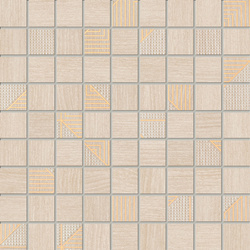 Tubądzin Domino Woodbrille Beige Mozaika 30x30