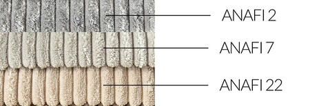 Sofa ADELE z funkcją spania - tkanina     dedykowana