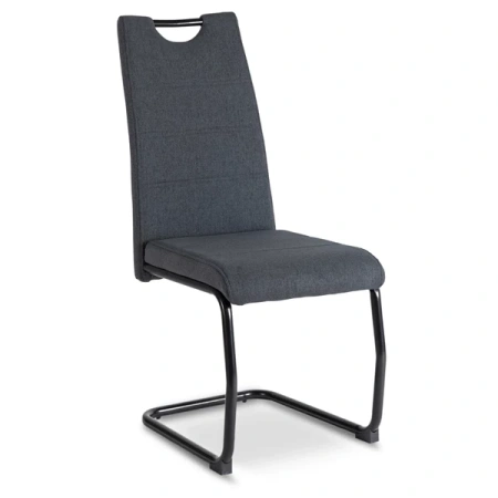 Krzesło LOPEZ Ciemnoszare/Czarne