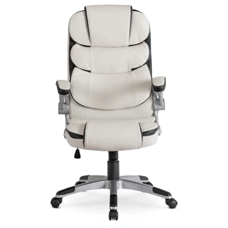 Fotel Obrotowy LIVERPOOL Biały Ekoskóra