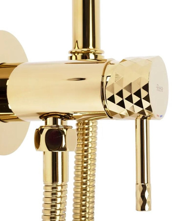 BATERIA BIDETOWA PODTYN LOOP LUNGO DIAMOND ZŁOTA