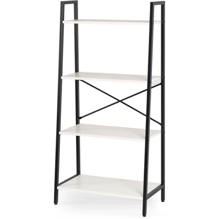 Regał GIA Biały/Czarny