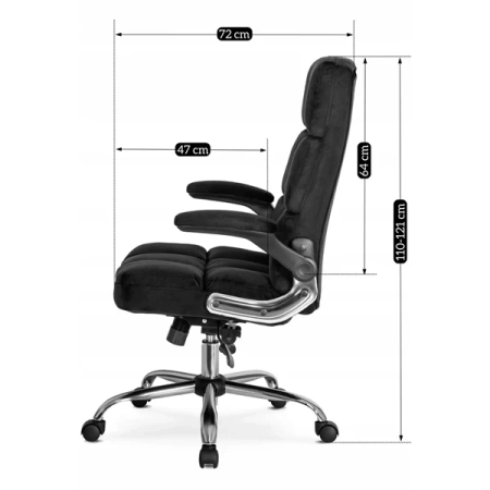 Fotel Obrotowy LONDON Czarny