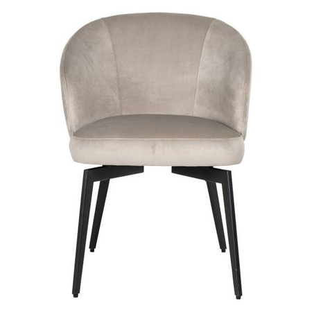 RICHMOND krzesło AMPHARA beżowe - trudnopalne