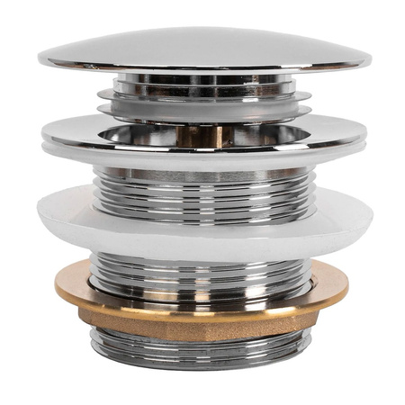 KOREK UNIWERSALNY DO WANNY CHROM