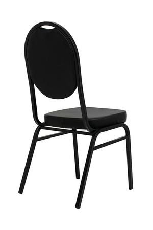 Krzesło bankietowe / konferencyjne HEBE   czarne