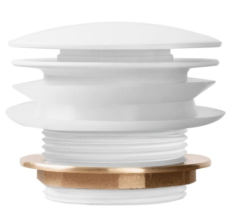 KOREK UNIWERSALNY DO WANNY BIAŁY