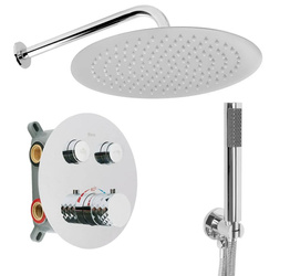 ZESTAW NATRYSKOWY PODTY LUNGO DIAMOND CHROM TERMOS