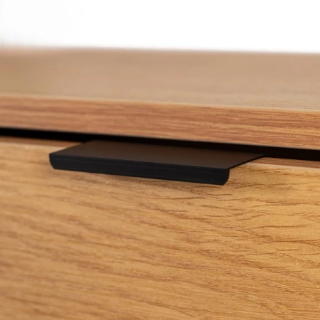 Toaletka PETRA Dąb/Czarna