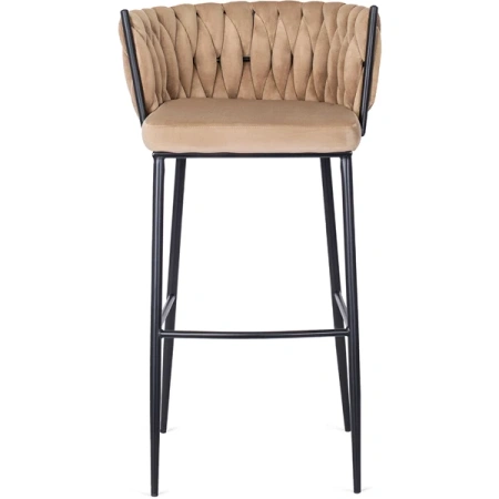 Hoker FLORES Beżowy Welurowy