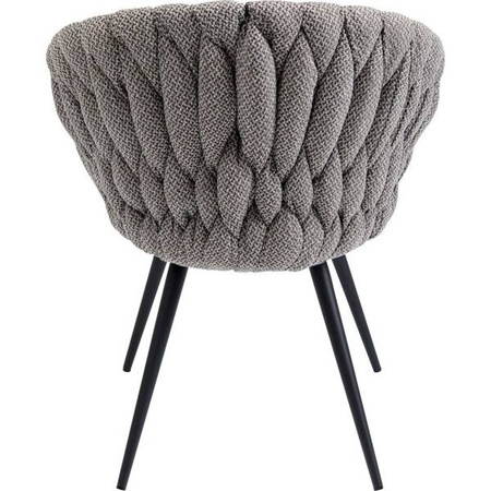 KARE krzesło KNOT brązowe