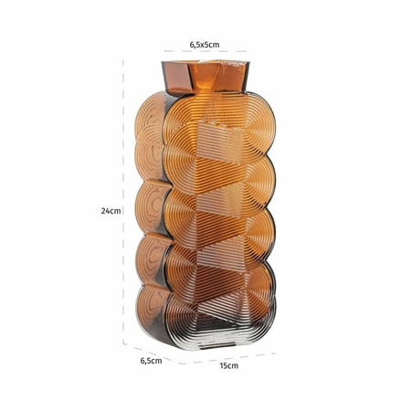 RICHMOND wazon VENICE L brązowy