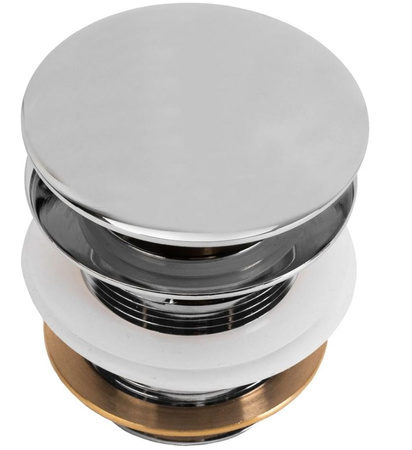 KOREK UNIWERSALNY DO WANNY CHROM