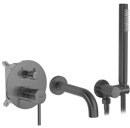 BATERIA WANNOWA PODTYNKOWA LUNGO TYTAN + BOX