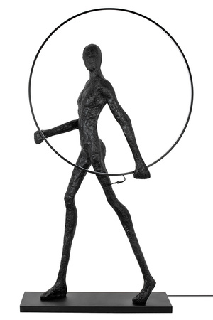 MOOSEE lampa podłogowa HUMAN ROUND        włókno szklane