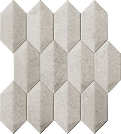 Tubądzin Domino Dover Graphite Mozaika 26,5x29,1