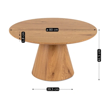 Stolik CARLY MAX Dąb