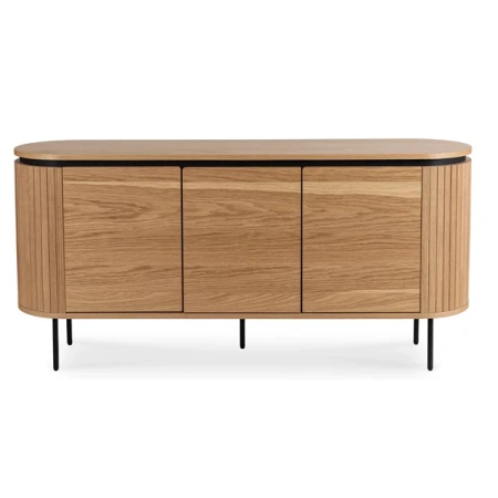 Komoda Trzydrzwiowa BECK 160 cm Dąb