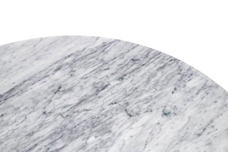 Stół TULIP MARBLE 120 CARRARA biały -     marmur, metal