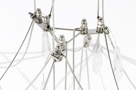 MOOSEE lampa wisząca CONSTELATION 77 -    LED, stal szczotkowana