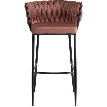 Hoker FLORES Różowy Welurowy