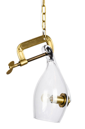 MOOSEE lampa wisząca VICE mosiądz