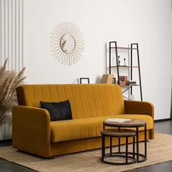 Sofa PORTO Musztardowa