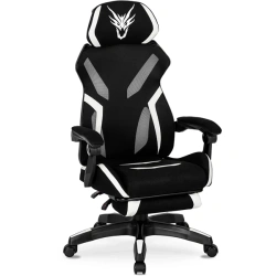 Fotel Obrotowy MAXIMO Czarny/biały