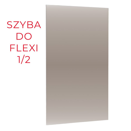ŚCIANKA PRYSZNICOWA FLEXI 90 cm BROWN 1/2