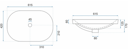 UMYWALKA ARLETA - WPUSZCZANA