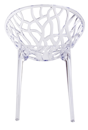 Krzesło KORAL transparentne  - poliwęglan