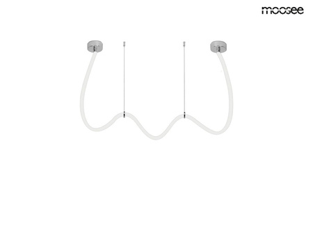 MOOSEE lampa wisząca LASSO 400 Smart      srebrna
