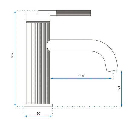 BATERIA UMYWALKOW JS-B348BRG ARGON MIEDŹ SZCZ NISK